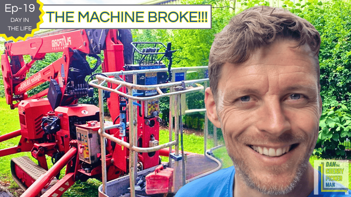 Epic Day in the Life of a Cherry Picker Operator Gutter Cleaning, Roof Repairs & Unusual Lift Ep. 19 