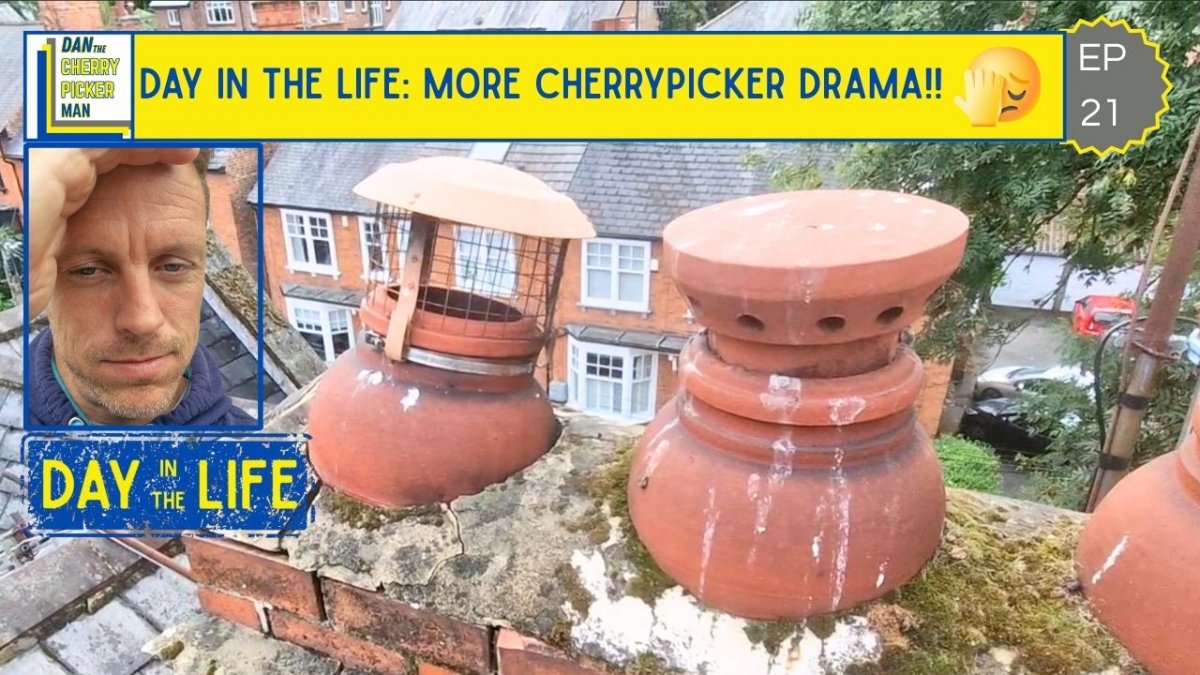  A Day in the Life of the Cherry Picker Man – Mapley Park (Nottingham): Valleys, Flaunching, Repointing & More 