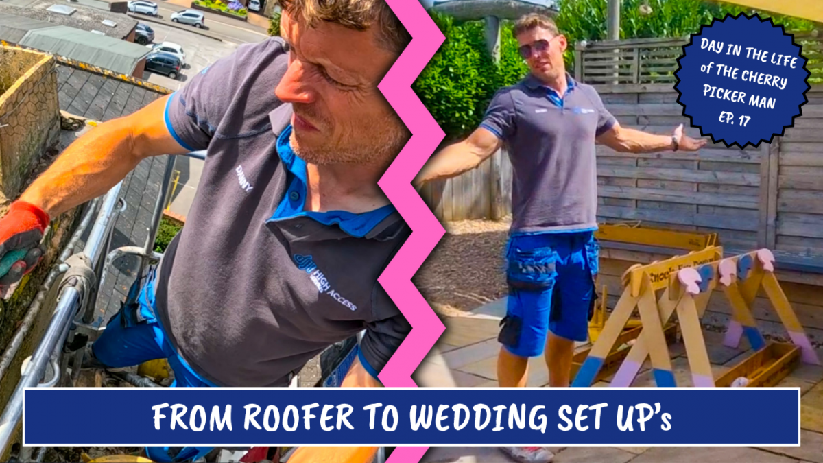  A Day in the Life of the Cherry Picker Man – Roofing, Chimneys & a Wedding Twist in Nottinghamshire 