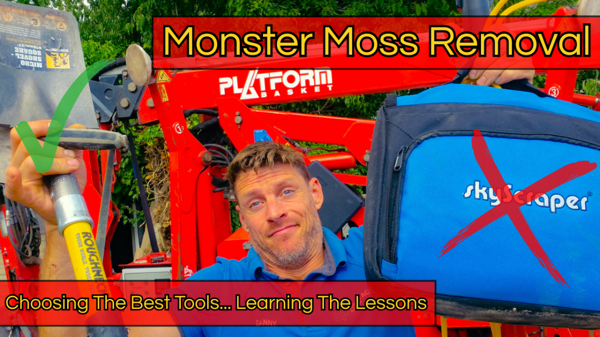 How To Remove Moss From a Roof (Without a Skyscraper Tool!)